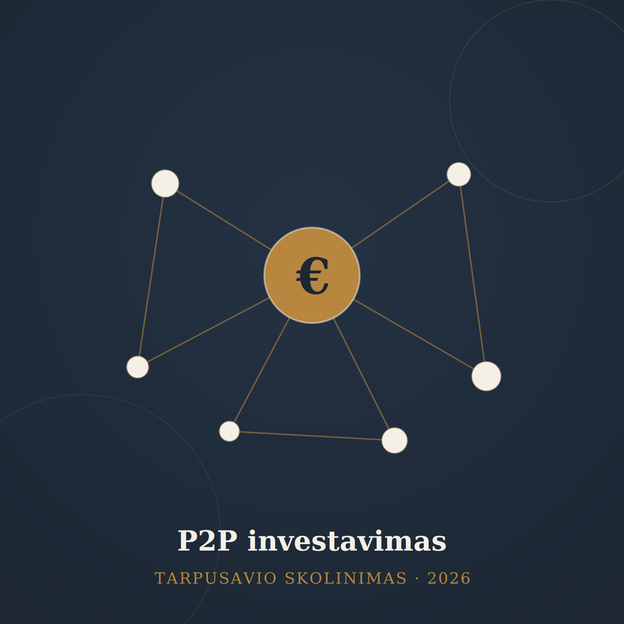 Ar verta investuoti į P2P platformas Lietuvoje 2026 m.?