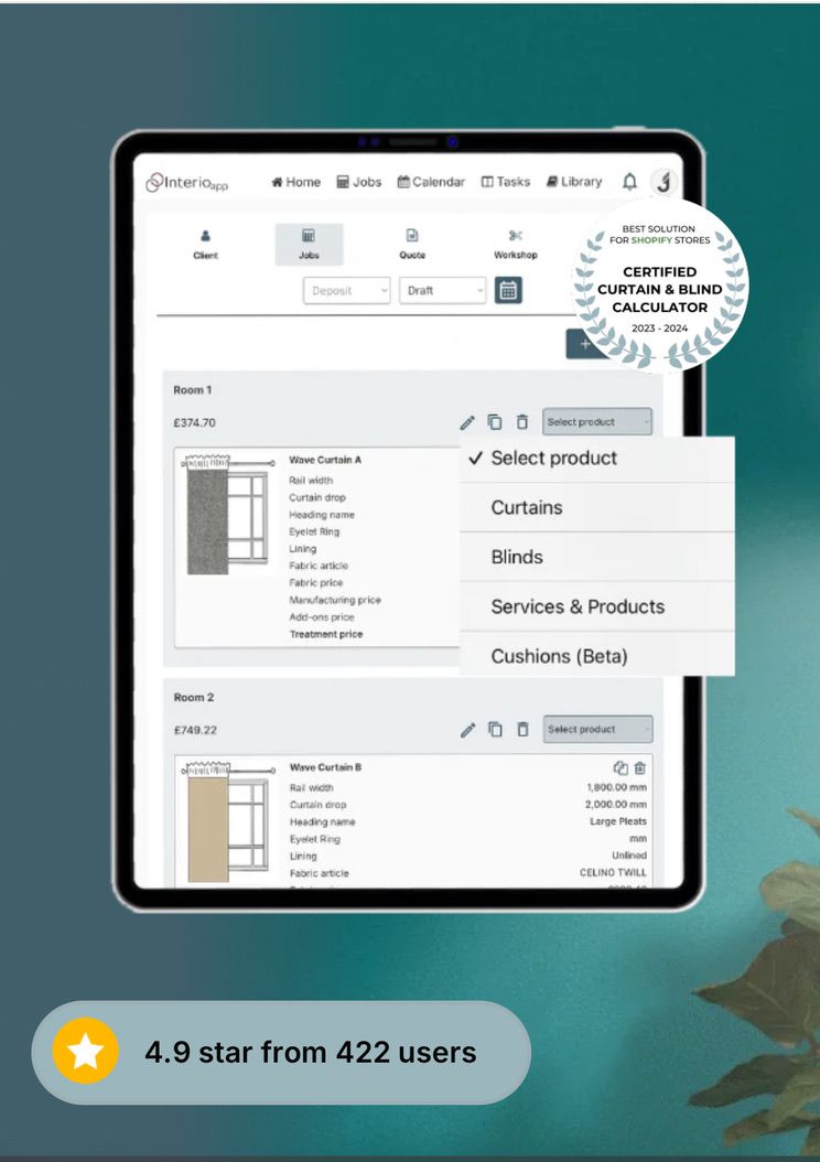 How the Curtain and Blind Calculator turns a Shopify product page into a made-to-measure quote