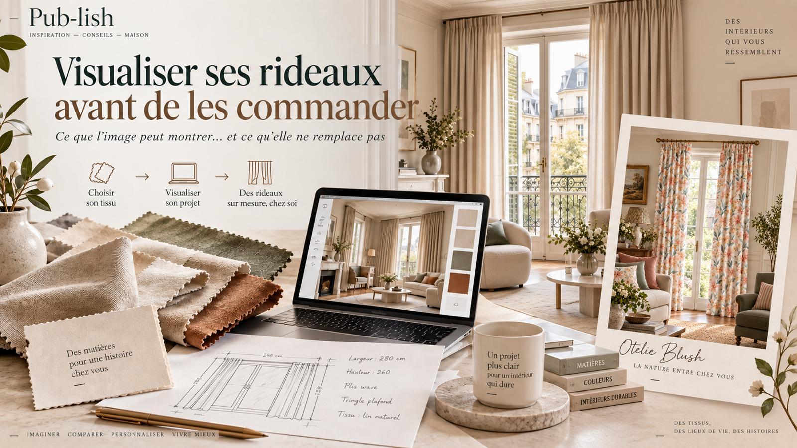 Visualiser ses rideaux avant de les commander : ce que l’image peut montrer… et ce qu’elle ne remplace pas