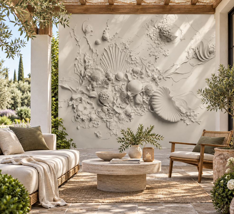 Papier peint extérieur : les 8 critères à vérifier avant d’habiller une terrasse ou un patio