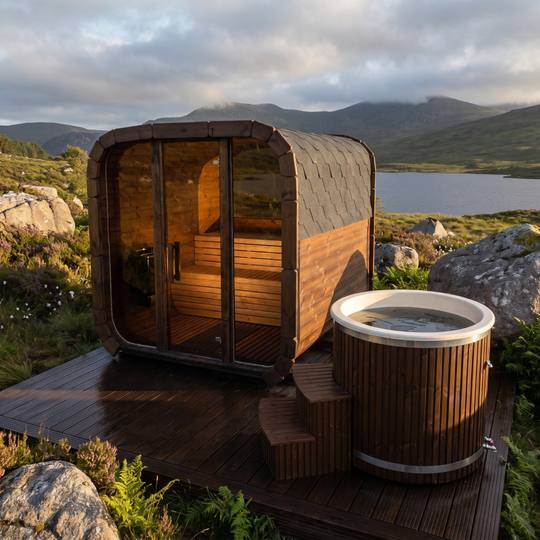 Why our partners never sell yesterday's outdoor sauna
