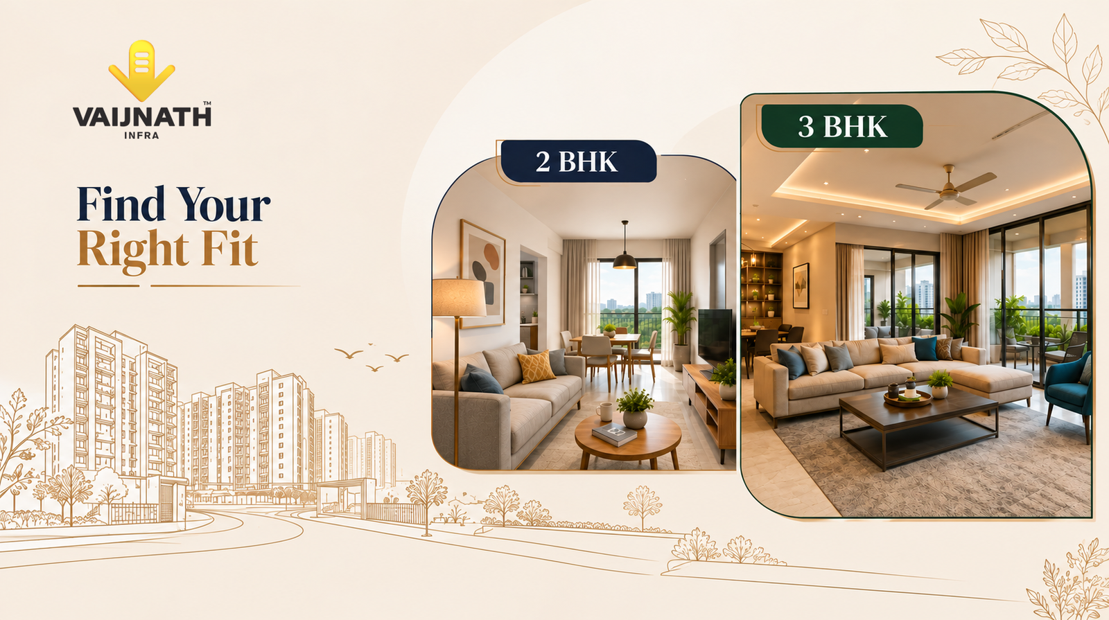 2 BHK or 3 BHK: Which Home Actually Fits Your Life?