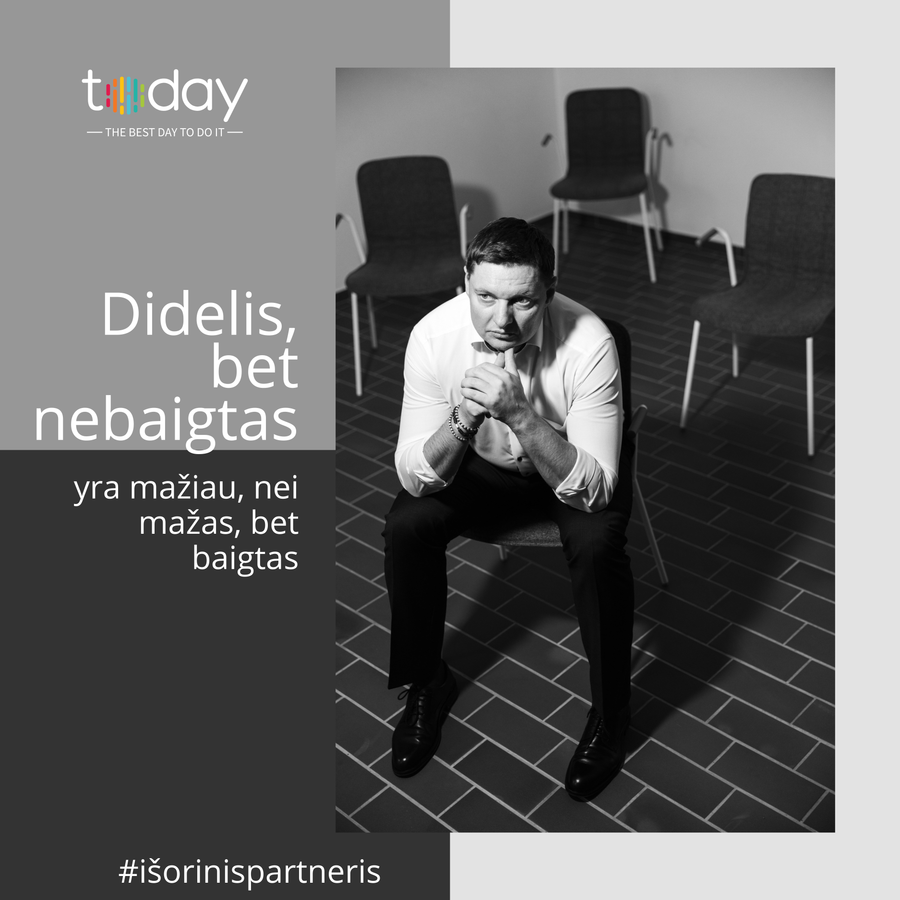 Didelis, bet nepabaigtas, beveik visada yra blogiau nei mažas, bet veikiantis.