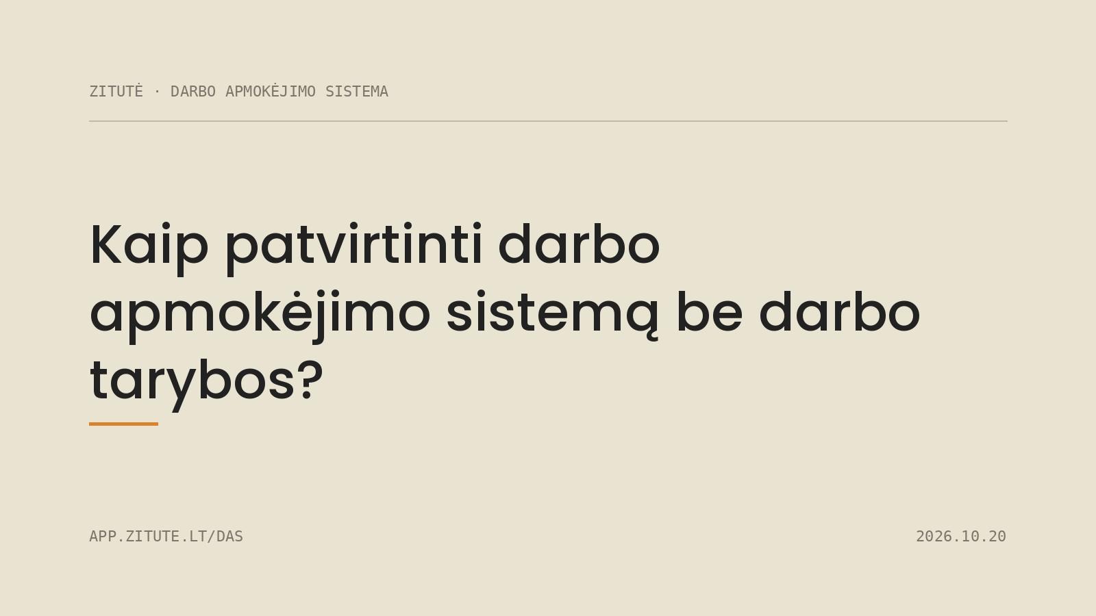 Kaip patvirtinti darbo apmokėjimo sistemą be darbo tarybos?