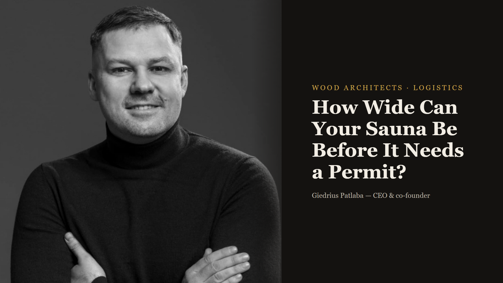How Wide Can Your Sauna Be Before It Needs a Permit?