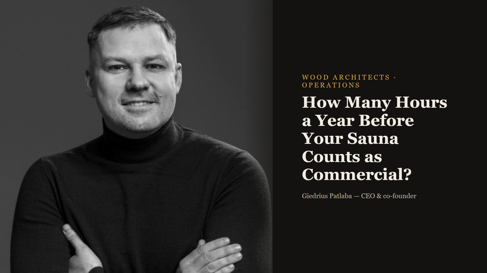 How Many Hours a Year Before Your Sauna Counts as Commercial?