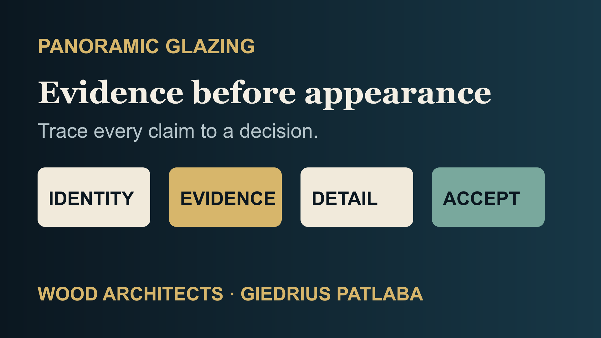 What Glass Evidence Should an Architect Request for a Panoramic Sauna?
