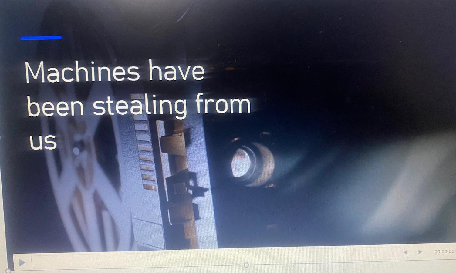 The Machines Are Stealing From Us and We Are Complicit